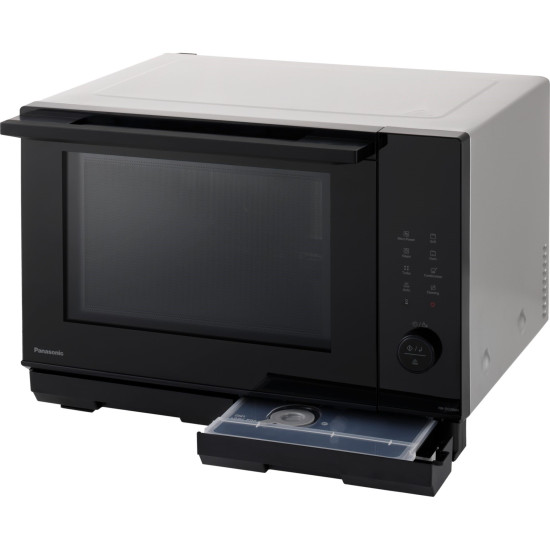 Cuptor cu microunde COMBI cu abur NN-DS59NMETG, 1000W, 6 opțiuni de gătit combinat și 28 de programe de gătit automat, Panasonic
