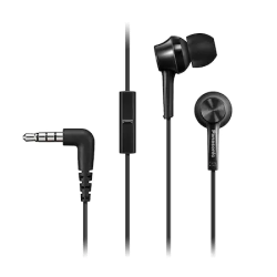 Casti Audio In Ear,  RP-TCM115E-K, cu fir, Microfon, Negru, Panasonic
