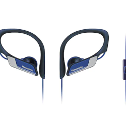 Casti, Panasonic, sport, microfon, Albastru, RP-HS35ME-A