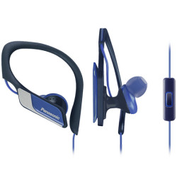 Casti, Panasonic, sport, microfon, Albastru, RP-HS35ME-A