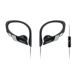 Casti, Panasonic, sport, microfon, Negru, RP-HS35ME-K