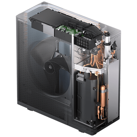 Pompa de caldura Panasonic, Aquarea HP Bi-bloc, Generatia K, 5 kW, KIT-WC05K3E5 Pompa de caldura Panasonic, Aquarea HP Bi-bloc, Generatia K, 5 kW, KIT-WC05K3E5