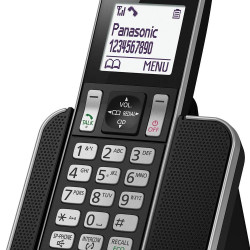 Telefon DECT Panasonic KX-TGD310FXB, negru 