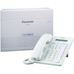 Centrala telefonica Panasonic KX-TES824 (3 /8) si  telefon proprietar KX-AT7730 